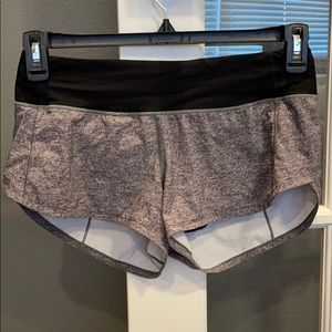 lululemon speed shorts